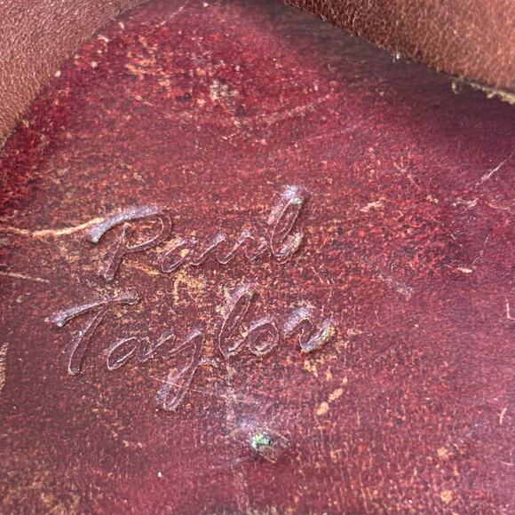 Paul Taylor Handmade Leather Boho Hippie Sandals M8 W10 - Picture 4 of 10